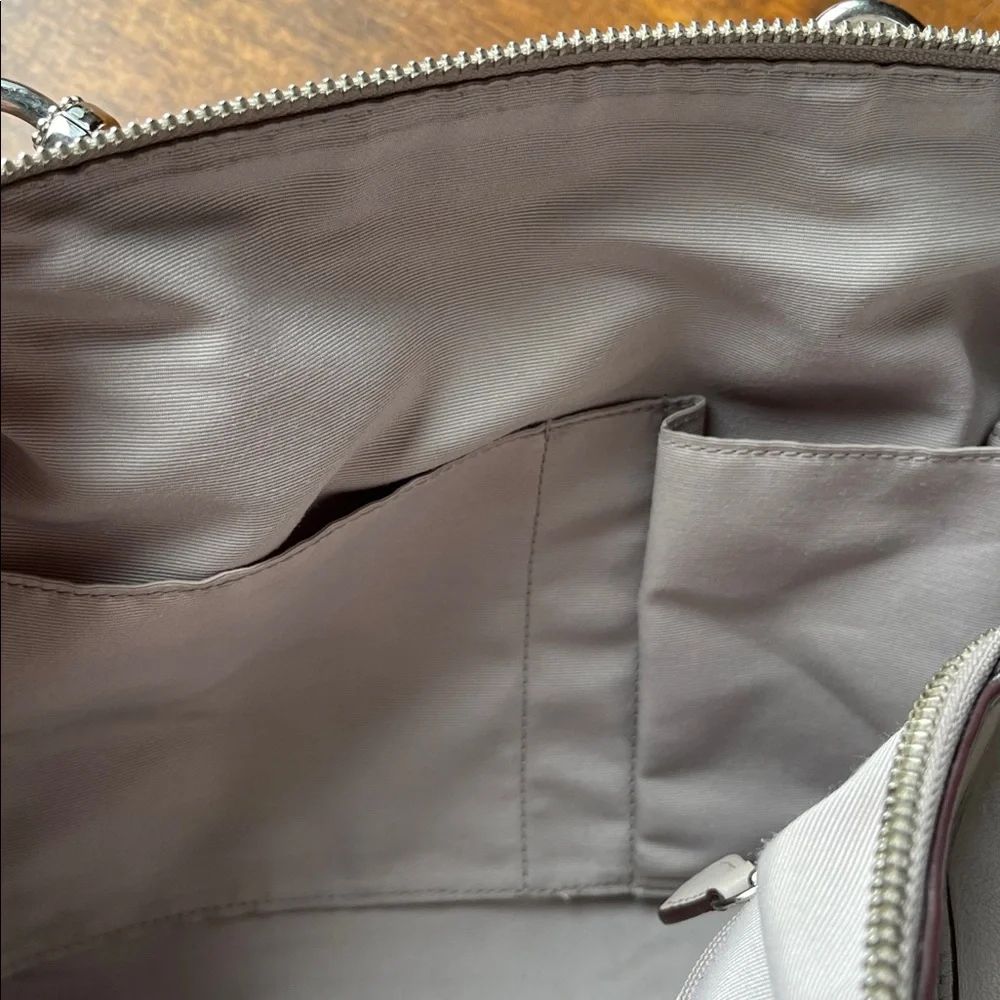 Coach Colette Shoulder Satchel f33806 Gray Birch - Picture 15 of 16